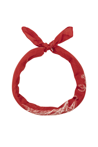 The Stetson Western Bandana | Red