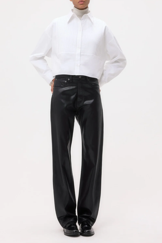 Kent St Coated Jean | Black