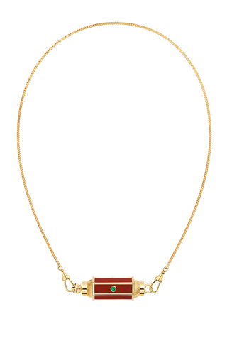 Jasper Baby Locket Necklace