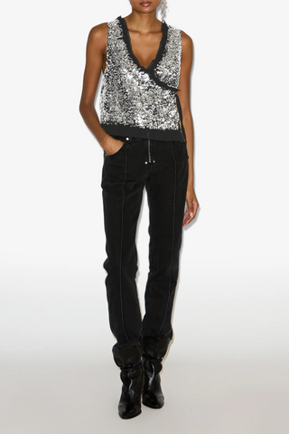 Tahina Vest | Silver