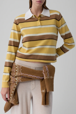 Cropped Stripe Rugby | Sole Combo