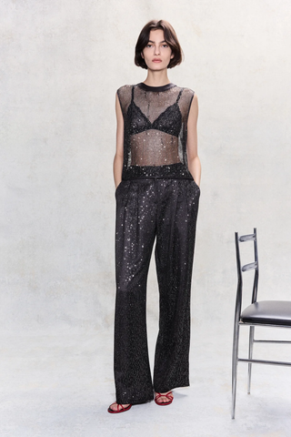 Muscle Tee | Dark Chocolate/Silver