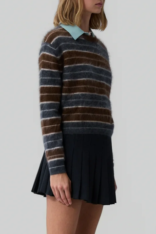 Grizzly Stripe Crew | Charcoal Combo