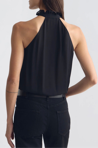 Daniella Silk Top | Black