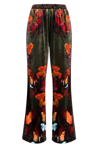 Kanada Velvet Trousers | Mushroom