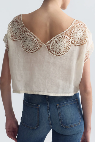 Caila Top | Ivory