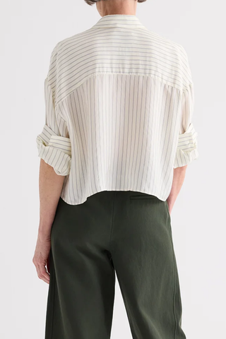 Next Ex Shirt | Ivory/Blue