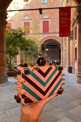 The Chest Clutch | Pink