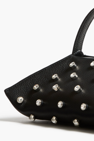 Origami Baguette | Black/Crystal