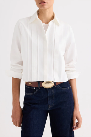 Mon Cherie Shirt | White