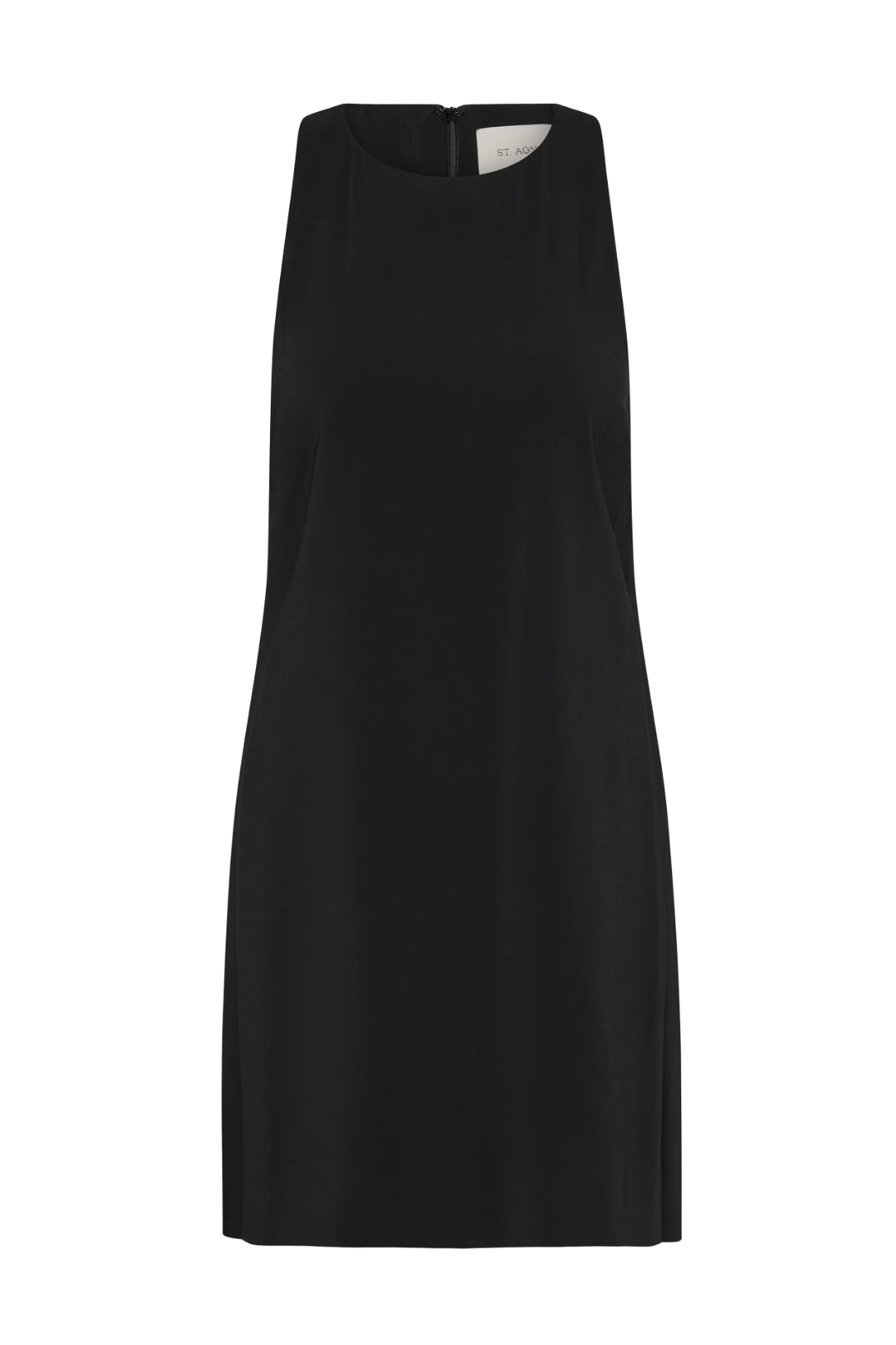 black cut out shift dress Givenchy Sleeveless Shift Dress With Strap Detail