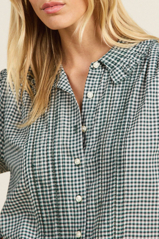 Gemma Blouse | Caspian Check