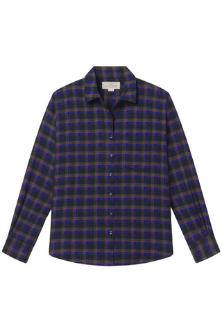 Blake Oversized Shirt | Winter Regatta Plaid