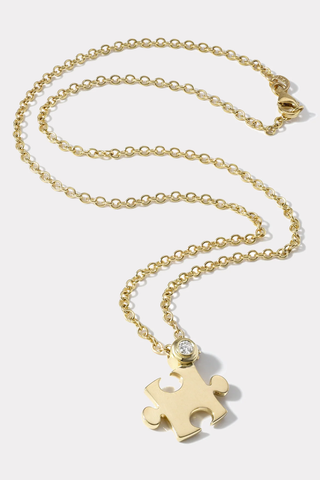 Mini Impetus Puzzle Pendant | 16"