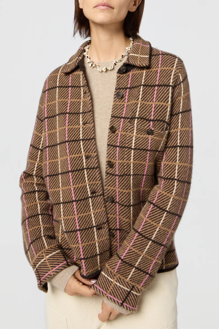 Dylan Plaid Shirt | Burnt Cocoa Combo