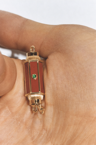 Jasper Baby Locket Necklace