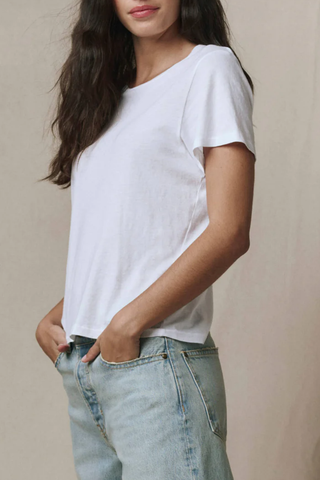 The Little Tee | True White