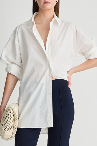 Isolde Button Down Top | Cream