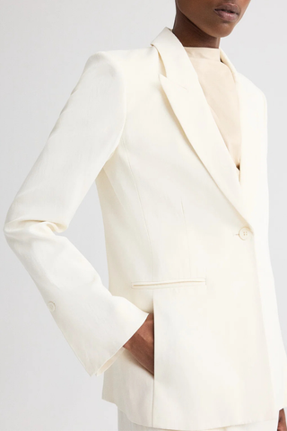 Her Fit Blazer | Bone
