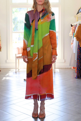 Critique Silk Dress | Nature Abhors A Vacuum