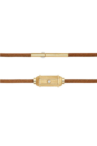 Micro Coco Diamond Locket Lasso Necklace | 39cm