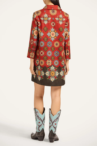 Short Artemis Dress | Nucleus Placée Rust