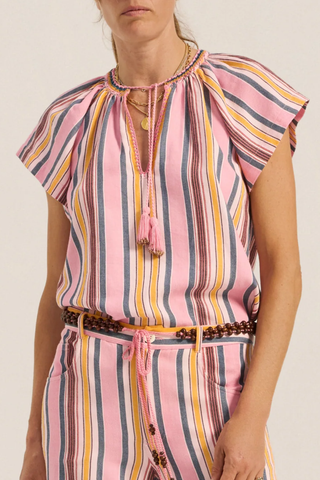 Zetus Top | Samos Stripe