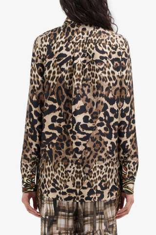 Aloe Longsleeve Silk Shirt | Corallo Nomade 519340