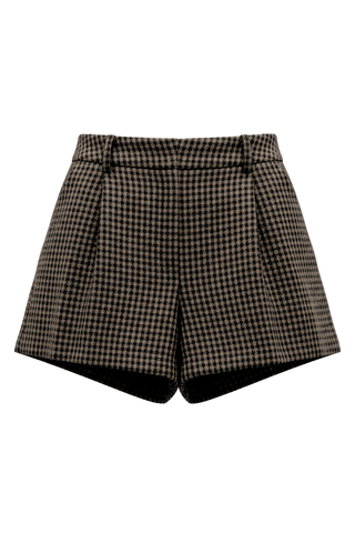 Ruby Short | Brown Tweed