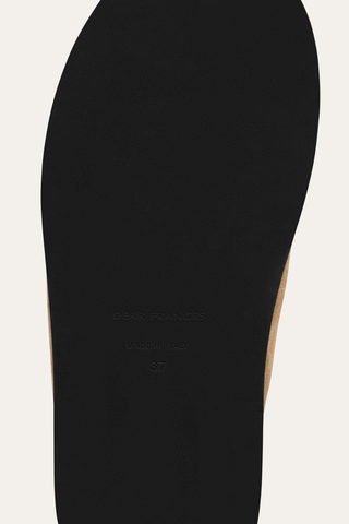 Vico Suede Mule | Caramel