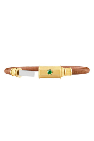 Lasso Locket Bracelet | Emerald