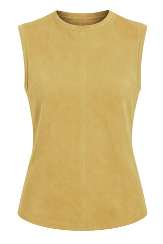 Miuccia Suede Top | Ble