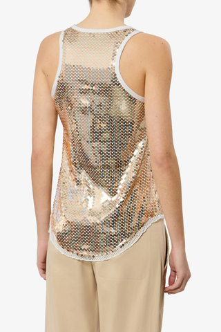 Renelle Tank | Gold