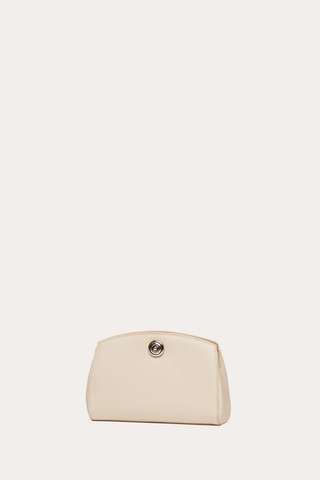 Pushlock Clutch | Cream