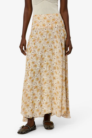 Fran Skirt | Light Yellow/Ecru