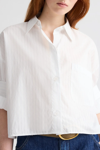 Next Ex Shirt | White/Light Blue