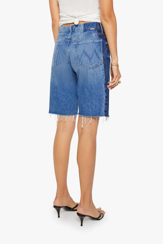 Mid Rise Maven Bermuda Fray Short | Double Stacked