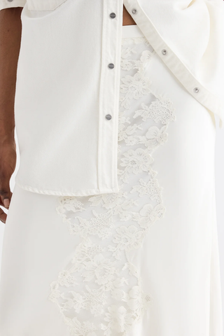 Lace Skirt | Ivory