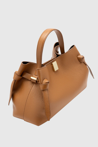 Gyoza Leather Handbag | Hazel
