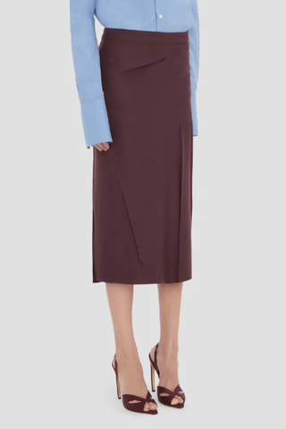Pressed Skirt | Acai