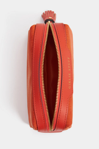 Logo Girlie Stuff Pouch | Burnt Sienna