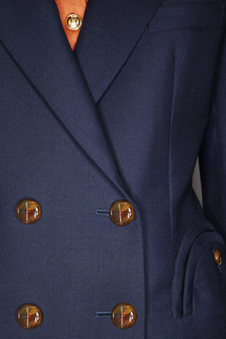 Charmer Blazer | First Class Navy