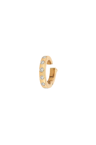 Classic Diamond Oval Bail | Tiny