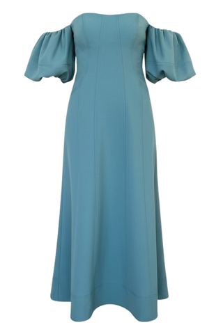 Nina Off the Shoulder Dress | Ocean