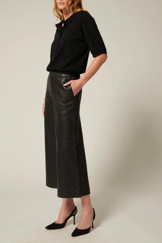 Harper Cashmere Top | Black