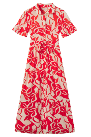 Martine Dress | Red Amaranta