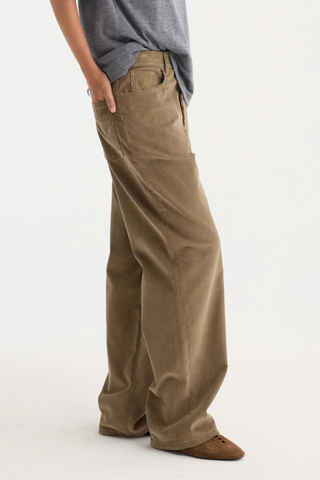 Relaxed Corduroy Trousers | Dark Sage