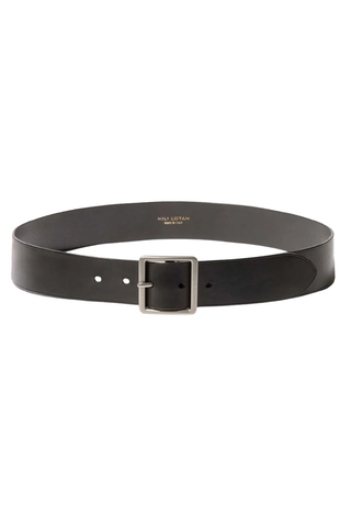 Marcela Belt | Black W/Antique Silver Buckle