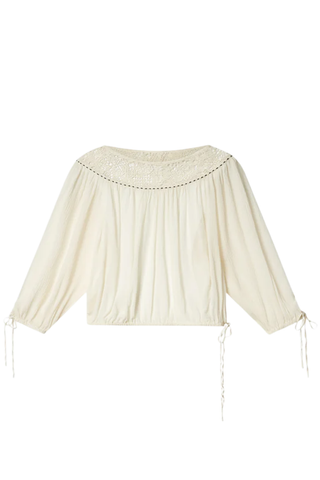 Nelida Blouse | Ecru