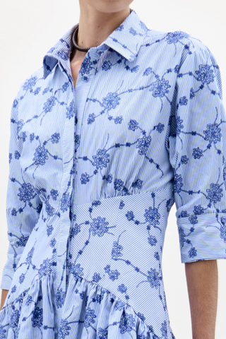 Indy Dress | Embroidered Mini Flowers